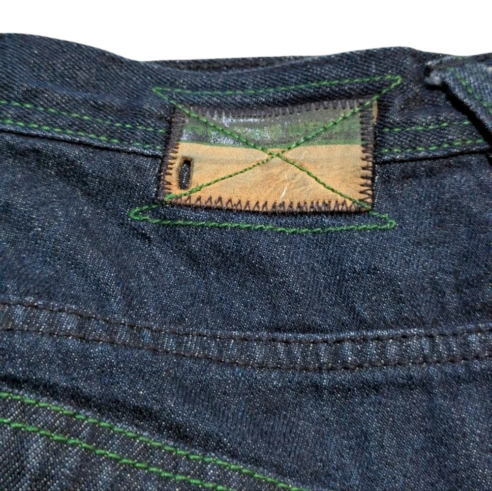 Rocawear Jeans Baggy Linen Cotton Blend 50 x32 Y2K Retro